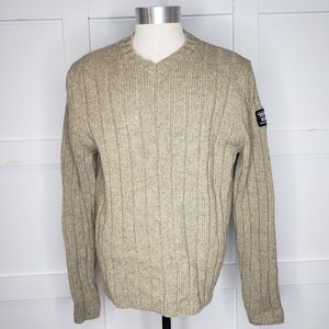 Beige Abercrombie and Fitch sweater